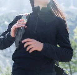 Quechua MH100, Eco-Designed Hiking Fleece, Women's Hiking Clothing