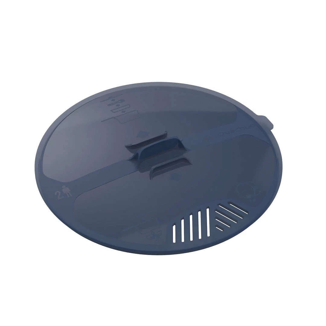 Quechua MH100, 1.6 L Stainless Steel 2-Person Camping Cookset Hiking Clothing