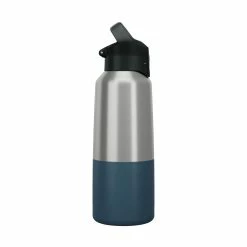 Quechua MH500, Double Wall Insulated Stainless Steel Hiking Water Bottle, 27oz