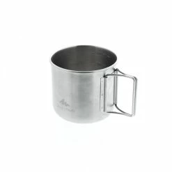 Quechua MH150, 0.4 L Stainless Steel Camping Mug Hiking Clothing