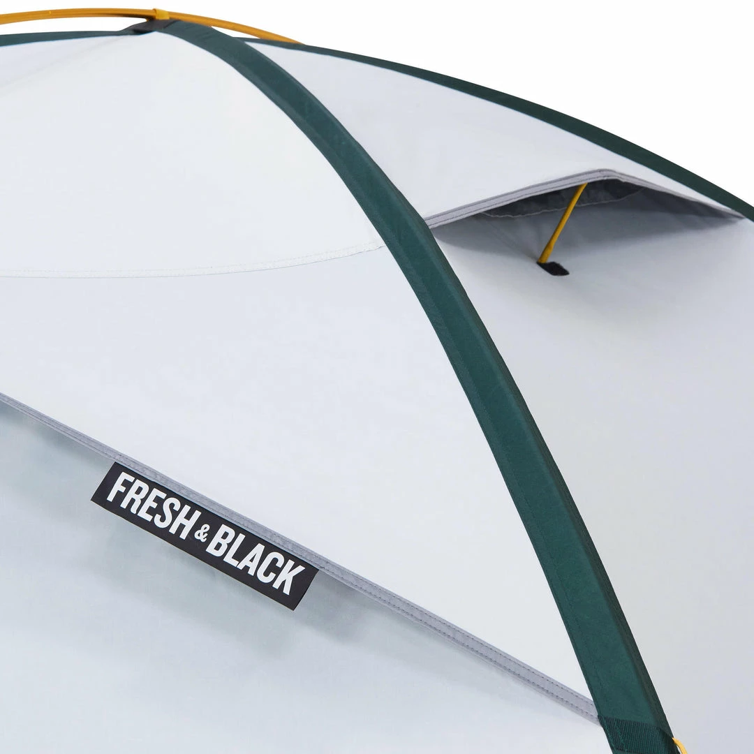 Hiking Clothing Forclaz QuickHiker Fresh & Black, Waterproof Backpacking Tent, 3 Person