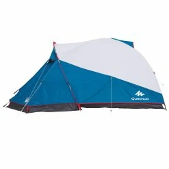 Hiking Clothing Quechua Arpenaz 2XL Fresh & Black, Waterproof Camping Tent, 2 Person