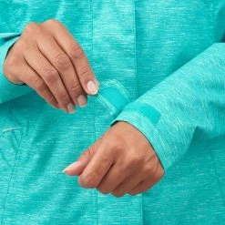 Quechua Women’s Mountain Hiking Waterproof Rain Jacket MH100 Hiking Clothing