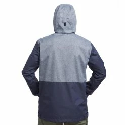 Hiking Clothing Forclaz Travel 100, Compact Hiking Jacket, Men's