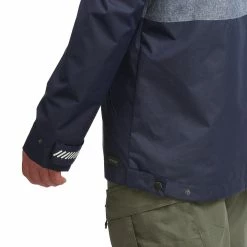 Hiking Clothing Forclaz Travel 100, Compact Hiking Jacket, Men's