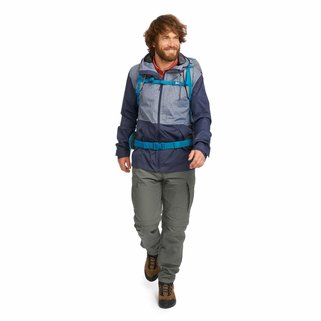 Hiking Clothing Forclaz Travel 100, Compact Hiking Jacket, Men's