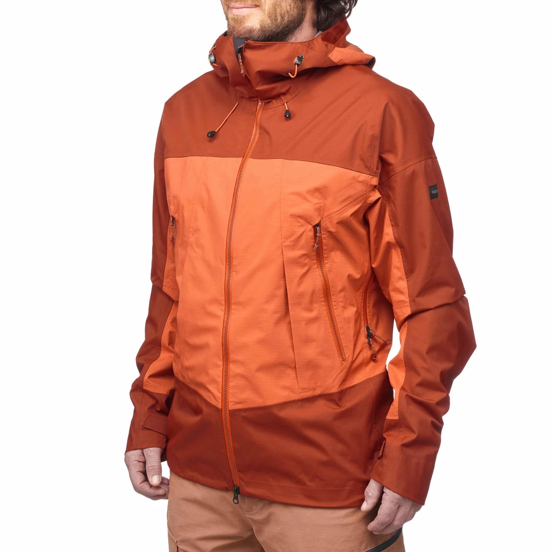 Forclaz Quechua Trek 500, Waterproof Hiking Jacket, Men's Hiking Clothing