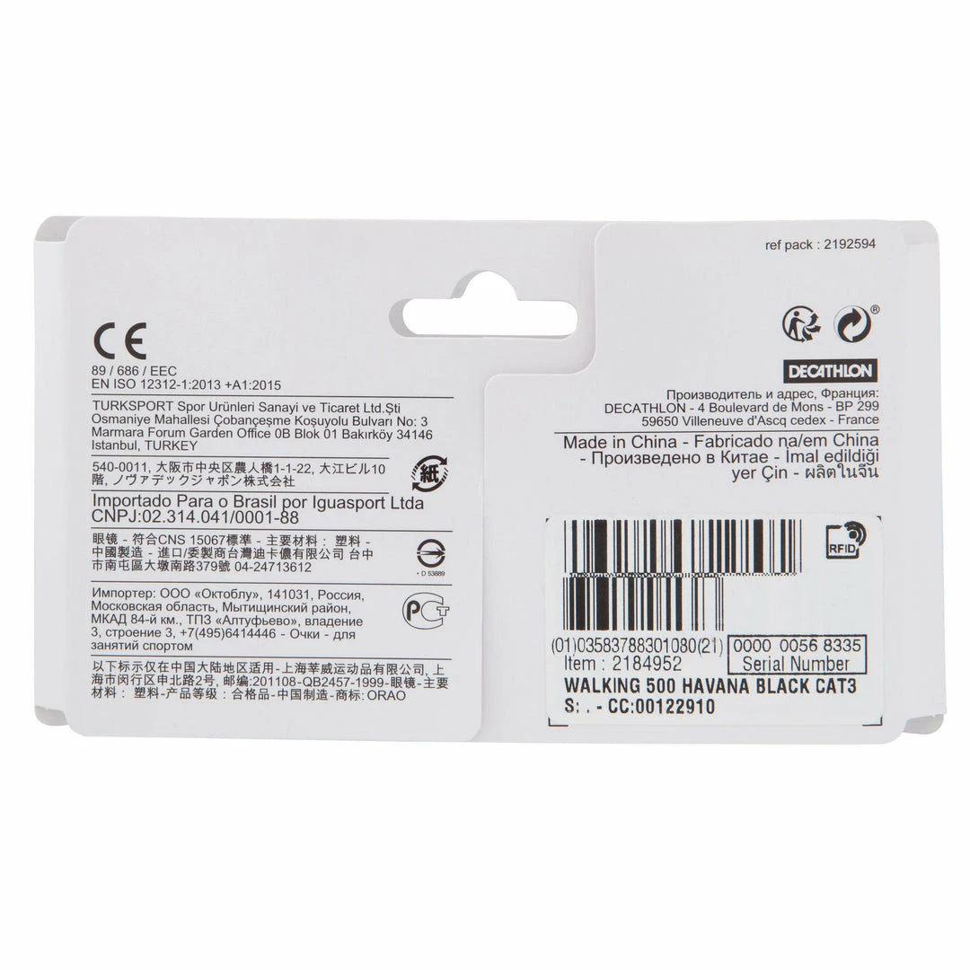 Quechua Hiking Sunglasses Category 3 MH120A Hiking Clothing